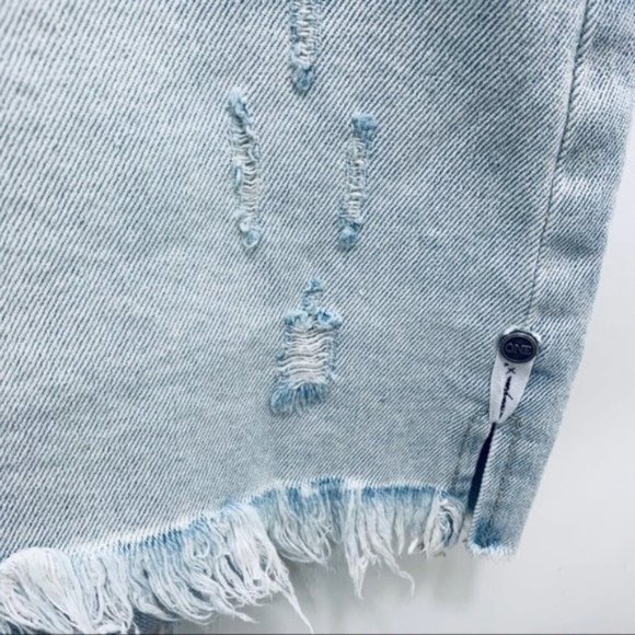 NWT One Teaspoon • High-Waist Denim Mini Skirt, 29 - Picture 11 of 16